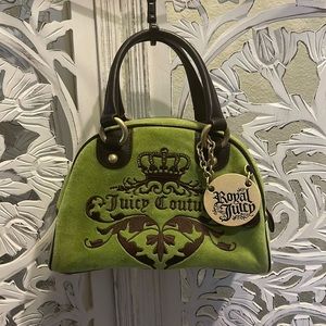 Juicy Couture Lime Green Bowler Bag